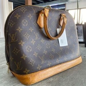 LOUIS VUITTON #MCA170-35125 Monogram Canvas Alma MM